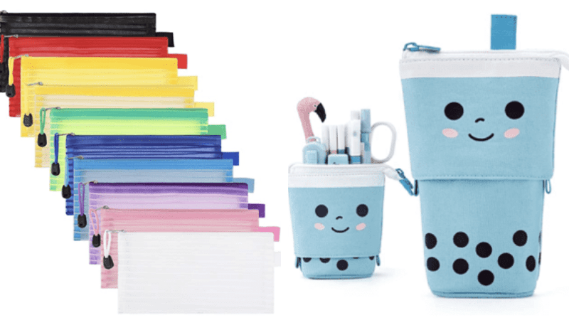 Cute Pencil Pouches for Students and Teachers To Store All the